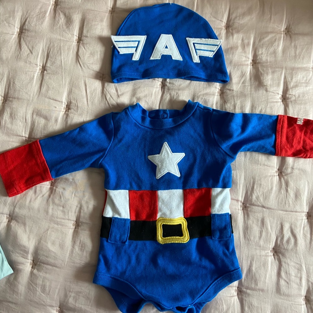 Captain America Baby Costume